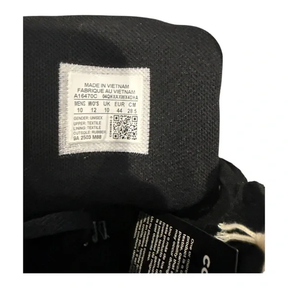 Converse Chuck Taylor All Star Men's High Top Sneakers Classic Canvas Lace-Up 10 - Picture 9 of 9